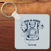 Rotarier Blau Schlüsselanhänger (Vorderseite)