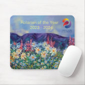 Rotarierin des Jahres_23_24 Mousepad (Mit Mouse)