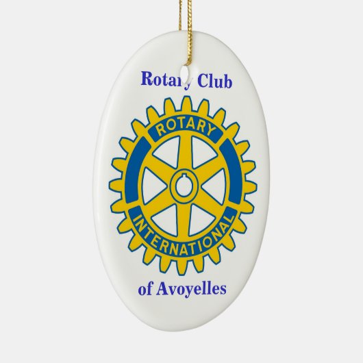 Rotary Club, von Avoyelles Keramikornament (Rechts)