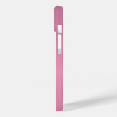 Rotary Dial Phone Pink der Alten Schule Case-Mate iPhone Hülle (Rückseite / Links)