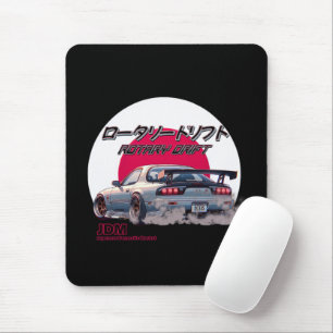 Rotary Drift RX-7 - Japanese Street Legend Mousepad
