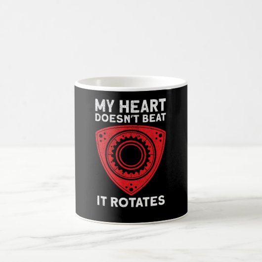 Rotary Engine Revolutions Car Tuning Car Workshop Kaffeetasse (Mittel)