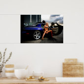 Rotary Girl Poster (Küche)