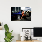 Rotary Girl Poster (Heimbüro)