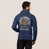 Rotary Kapuzenpullover Service Über Selbst Hoodie (Schwarz voll)