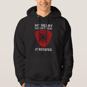 Rotary Motor Revolutionen Car Tuning Car Workshop Hoodie