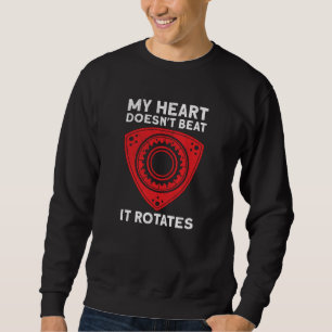 Rotary Motor Revolutionen Car Tuning Car Workshop Sweatshirt