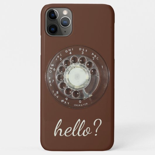 Rotary Phone Case-Mate iPhone Hülle (Rückseite)