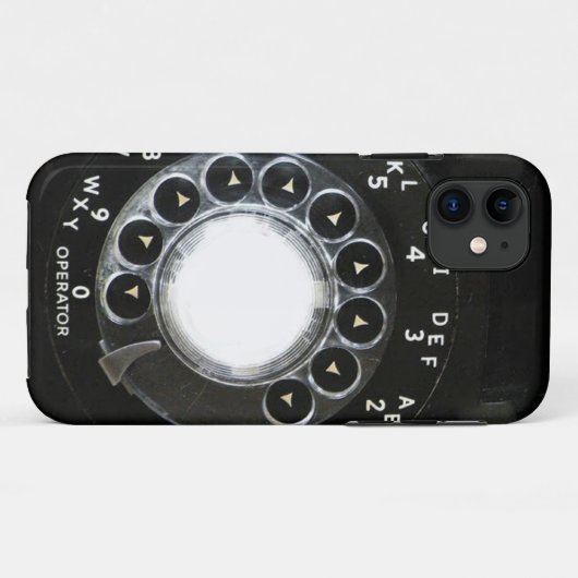 Rotary Phone Case-Mate iPhone Hülle (Rückseite (Horizontal))