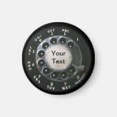 Rotary Phone Dial Magnet (Vorne)