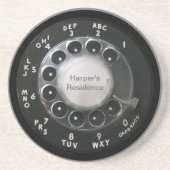 Rotary Phone Dial Untersetzer (Vorne)