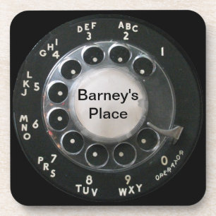 Rotary Phone Dial Untersetzer