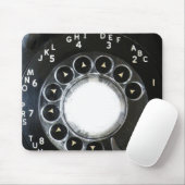 Rotary Phone Mousepad (Mit Mouse)