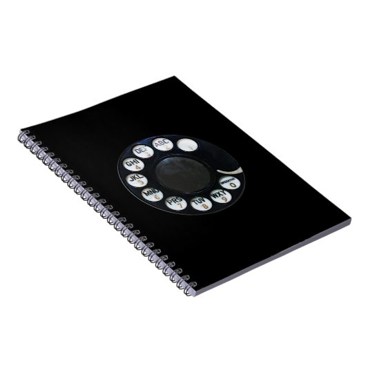 Rotary Phone Notebook Notizblock (Rechte Seite)