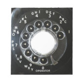 Rotary Phone Notizblock (Vorderseite)