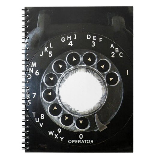 Rotary Phone Notizblock (Vorderseite)