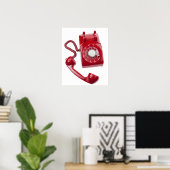 Rotary-Telefon Poster (Heimbüro)