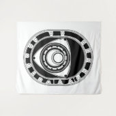 Rotary Wandteppich (Vorderseite (Horizontal))