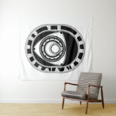 Rotary Wandteppich (Beispiel (Horizontal))