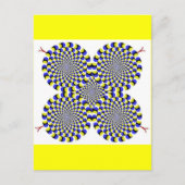 Rotatingsnakes Postkarte (Vorderseite)