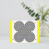 Rotatingsnakes Postkarte (Stehend Vorderseite)