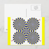 Rotatingsnakes Postkarte (Vorne/Hinten)