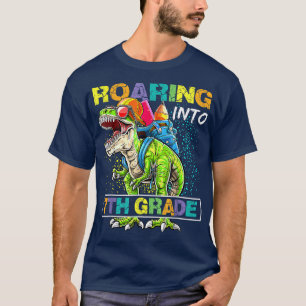 Rotation in 7. Klasse Dinosaurier, um zurück zum S T-Shirt
