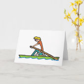 Rotation Karte (Gelbe Blume)