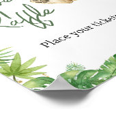 Rotation mit Lion Baby Duwer Windelwanne Poster (Ecke)