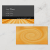 Rotations-Reihe - golden Visitenkarte (Vorne/Hinten)