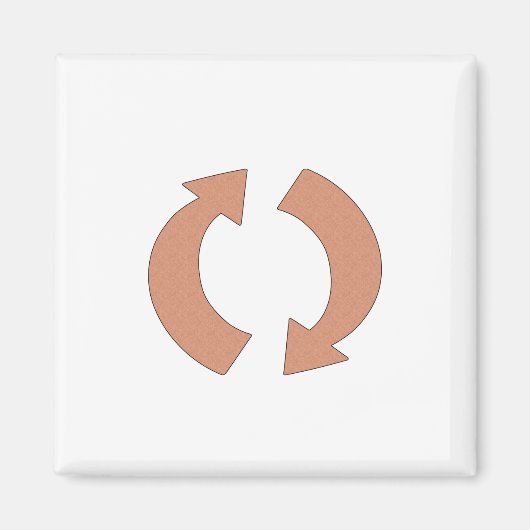 Rotationspfeile Magnet (Vorne)