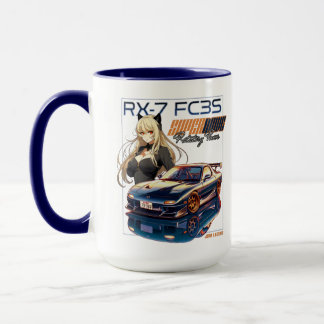 Rotativer Power RX-7 FC3S - JDM Legend Tasse
