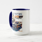 Rotativer Power RX-7 FC3S - JDM Legend Tasse (Vorderseite Links)