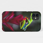 Rotaugelaubfrosch Case-Mate iPhone Hülle (Rückseite (Horizontal))