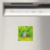 Rotaugelaubfrosch, Costa Rica Magnet (In Situ (Geschirrspüler))
