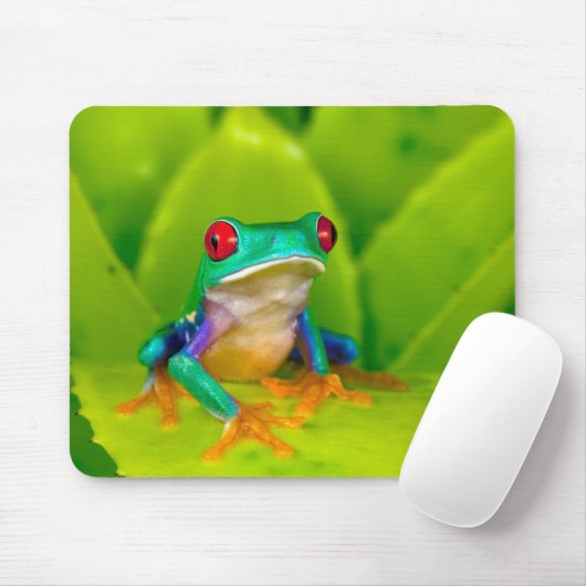 Rotaugelaubfrosch, Costa Rica Mousepad (Mit Mouse)