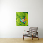 Rotaugelaubfrosch, Costa Rica Wandteppich (Beispiel)