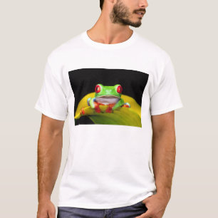 Rotaugen-Laubfrosch, Agalychinis callidryas, Einhe T-Shirt