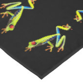 Rotäugiger Gemalter Laubfrosch Tischdecke (Schrägansicht)