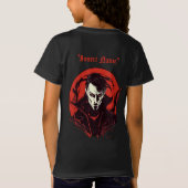 Rotäugiger Horror T-Shirt (Rückseite)