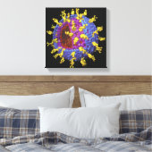 Rotavirus 2 leinwanddruck (Insitu (Schlafzimmer))