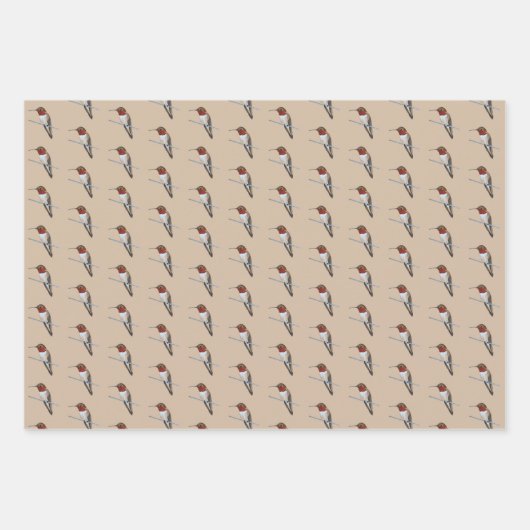 Rotbarsch Geschenkpapier Set (Vorderseite 3)