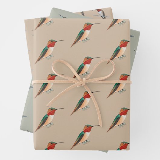 Rotbarsch Geschenkpapier Set (Beispiel)