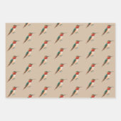 Rotbarsch Geschenkpapier Set (Vorderseite)