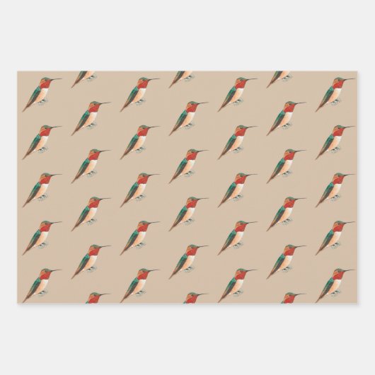 Rotbarsch Geschenkpapier Set (Vorderseite)