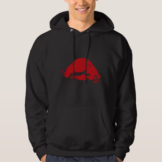 Rotbarsch Hoodie (Vorderseite)