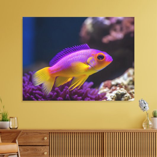 Rotbarsch Leinwanddruck (Insitu (Wohnzimmer))
