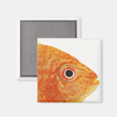 Rotbarsch Magnet (Vorderseite/Rückseite)
