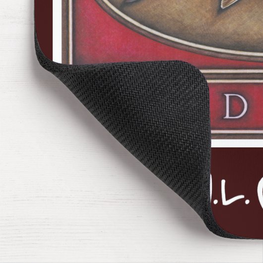 Rotbarsch-Mausunterlagen Mousepad (Ecke)