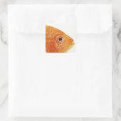 Rotbarsch Quadratischer Aufkleber (Tasche)